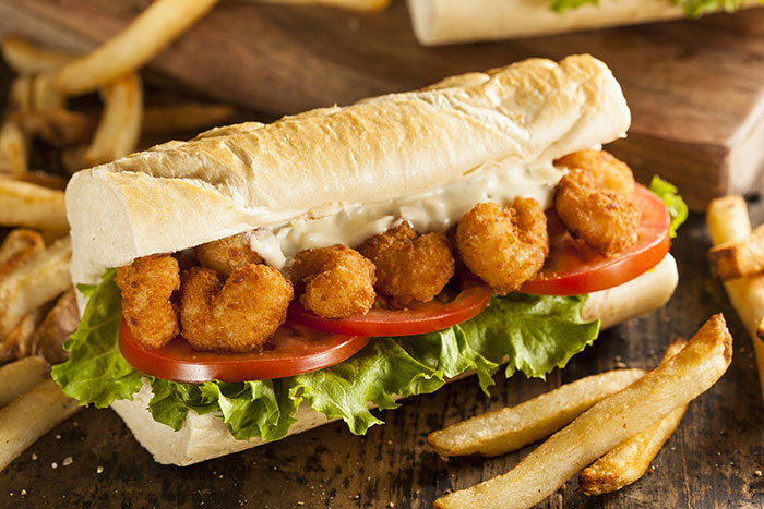 Po Boy Sandwiches